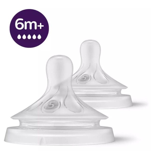 AVENT TETT NAT 3,0 6M+ 2PZ