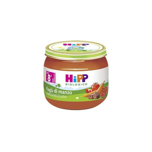 HIPP BIO SUGO RAGU MANZO 2X80G
